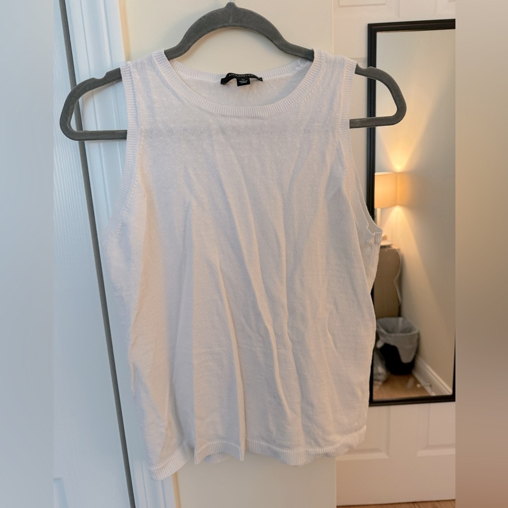 Ann Taylor White Tank Top